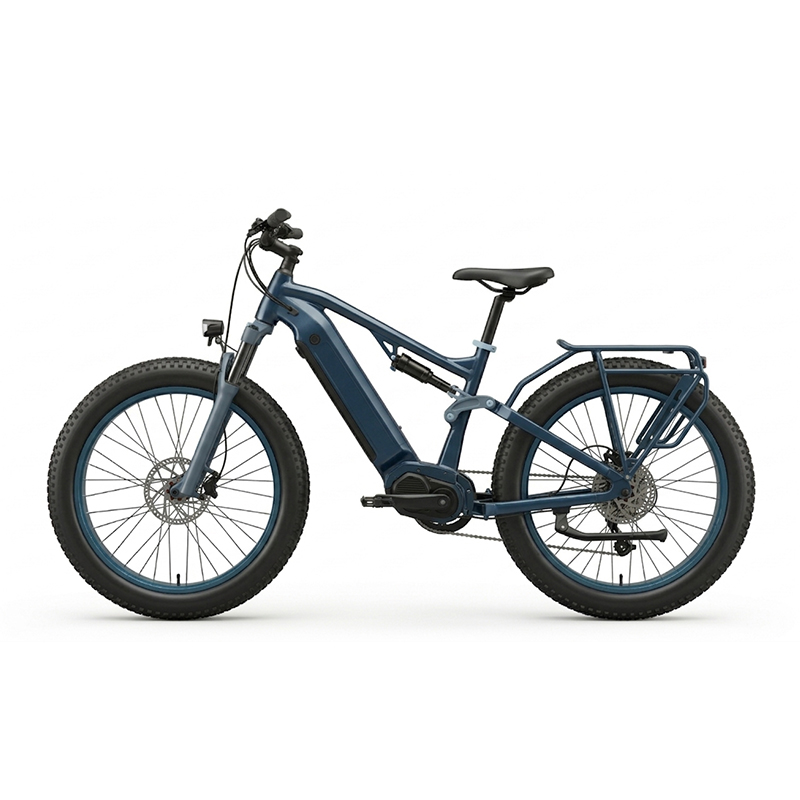Nordvia OEM Electric Soft-Tail E-Bike Full-Suspension Mountain Bike